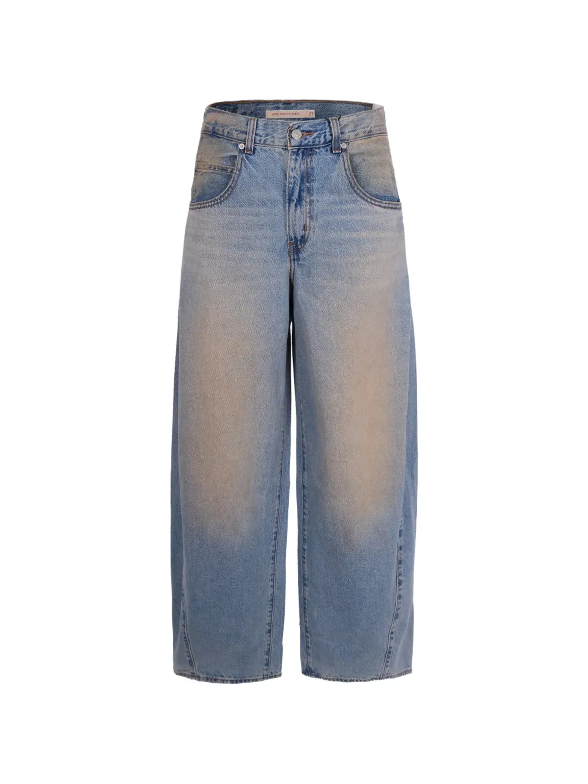 Levi's スーパーバギー・バレル・フェードジーンズ - 画像1