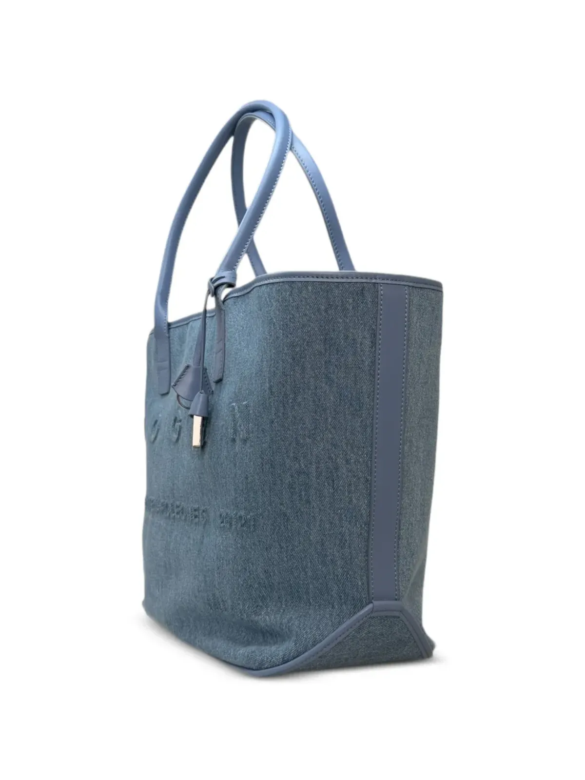 Hogan アドレスエンボス加工のショッピングトートバッグ - 画像3