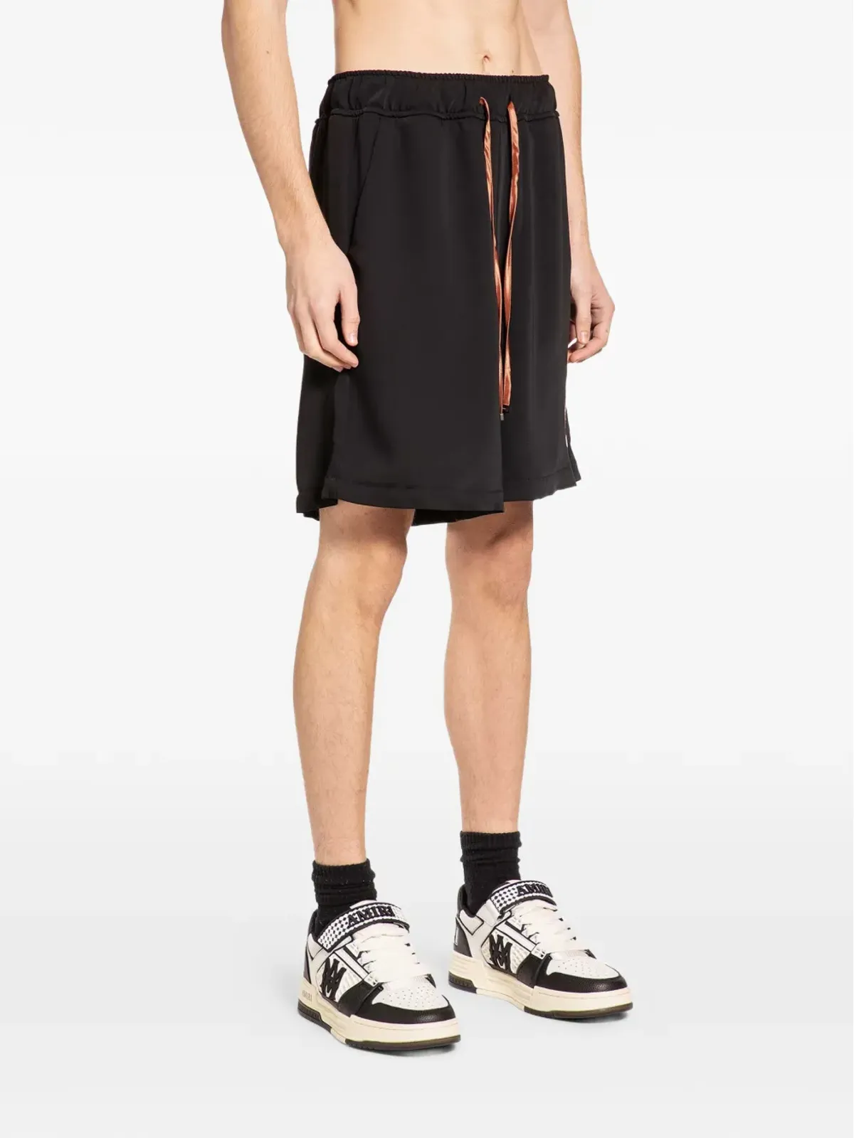 AMIRI MAシャトー ドローストリングウエストショーツ - 画像2