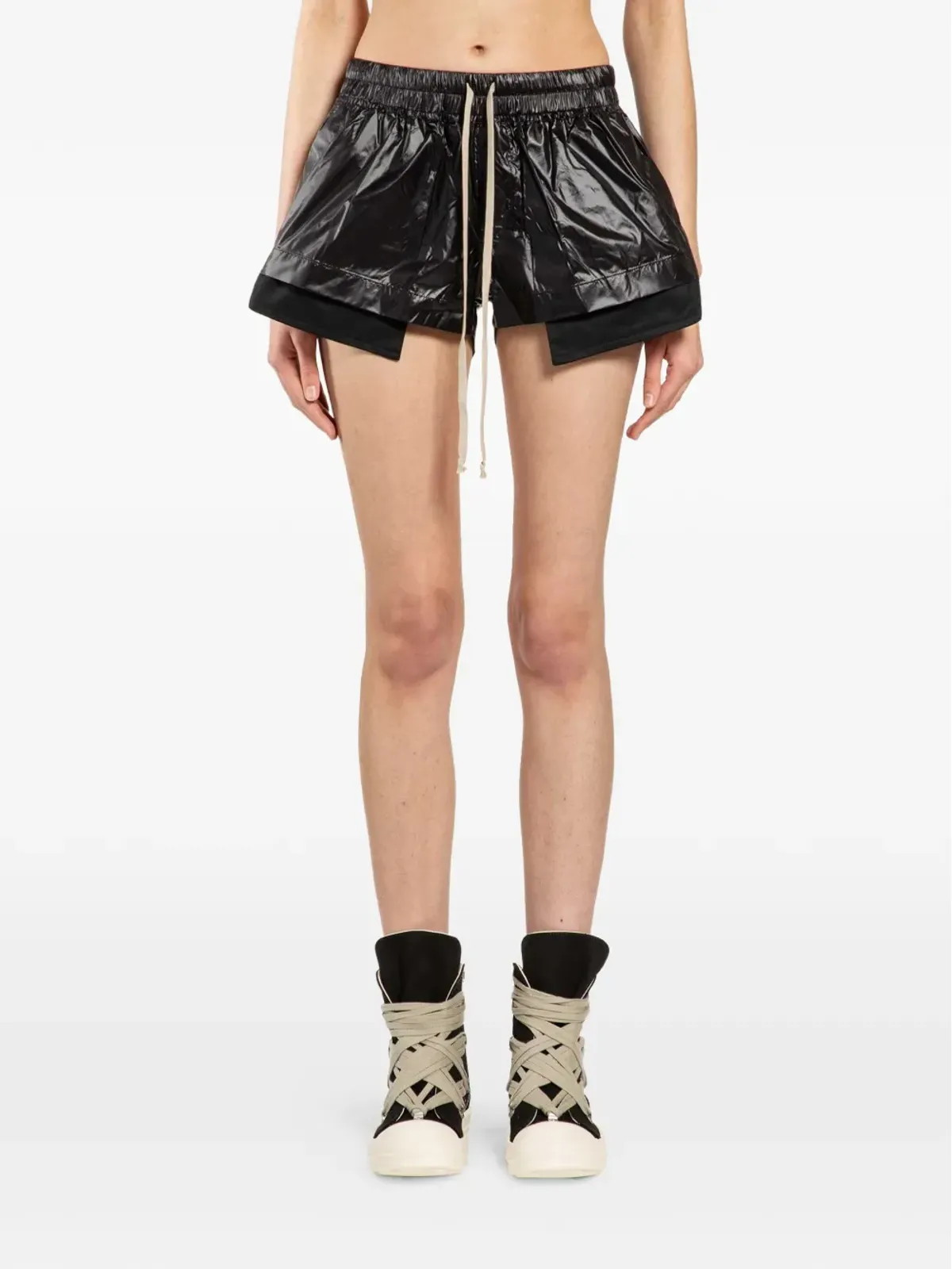 Rick Owens DRKSHDW ドローストリング ボクサーショーツ - 画像1