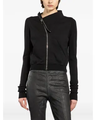 Rick Owens DRKSHDW アシンメトリックジップマウンテンセーター - サムネイル1