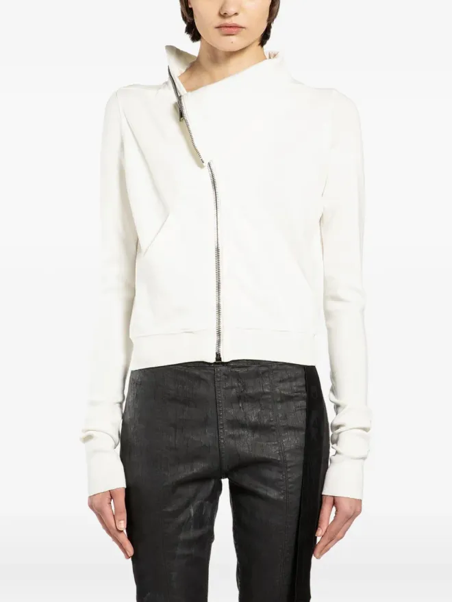 Rick Owens DRKSHDW Rick Owens DRKSHDW マウンテンジップセーター（ホワイト）の商品画像