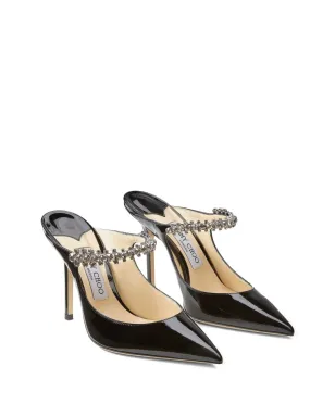 Jimmy Choo ビング クリスタルストラップ ポインテッドミュール - サムネイル2