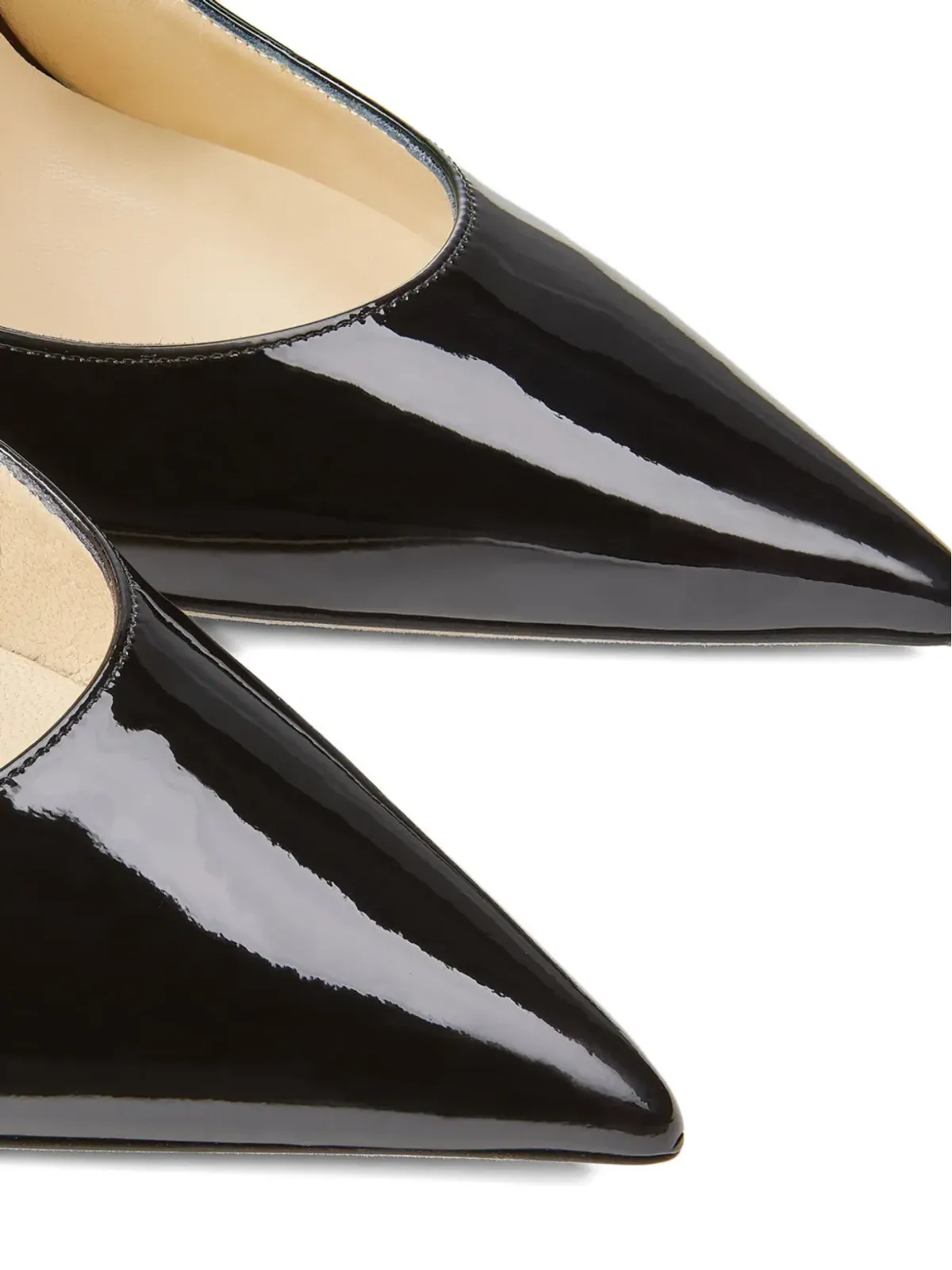 Jimmy Choo ビング クリスタルストラップ ポインテッドミュール - 画像4