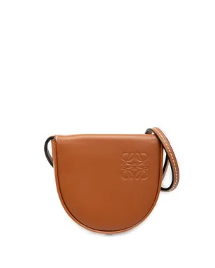 Loewe ビンテージ カーフスキン ヒール ポーチ クロスボディ バッグ ブラウン - サムネイル1