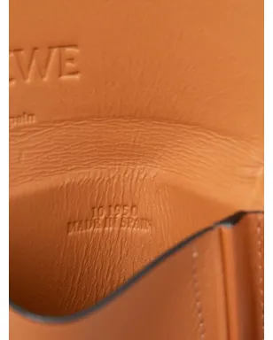 Loewe ビンテージ カーフスキン ヒール ポーチ クロスボディ バッグ ブラウン - サムネイル4