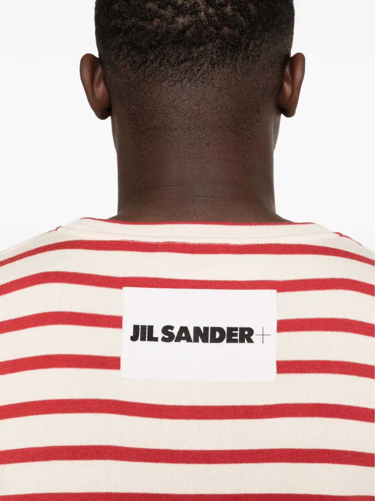 JIL SANDER+ ストライプ柄長袖Tシャツ - 画像5