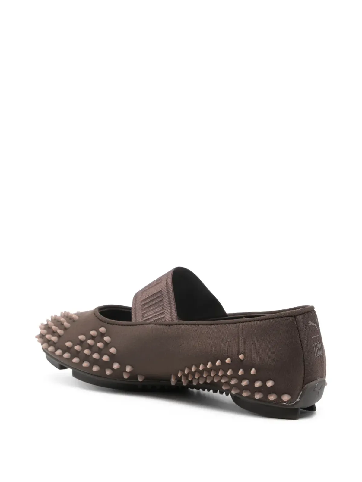 PUMA x LGN Mostro Neo Ballet studded sneakers - Brown - 画像3