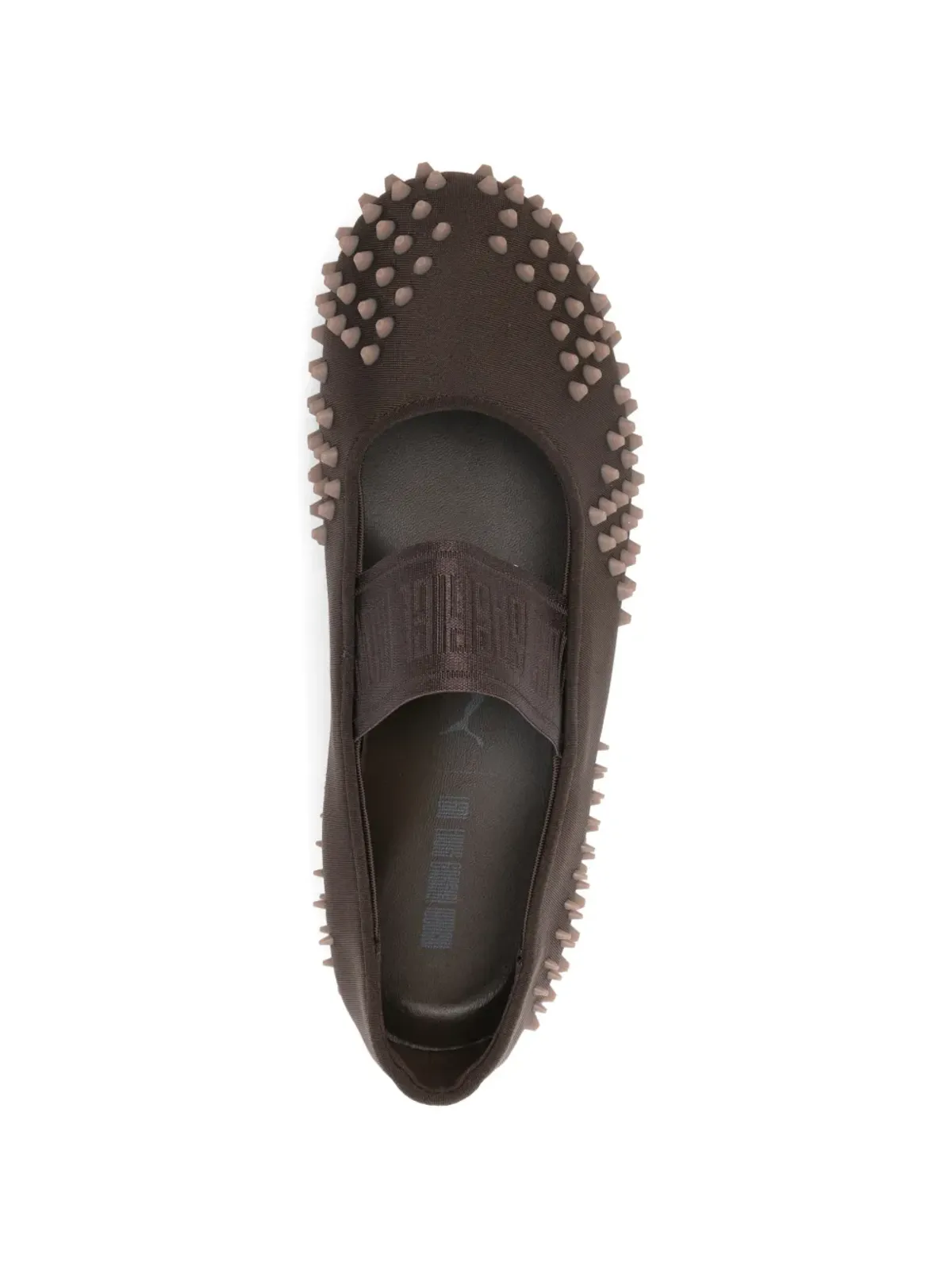 PUMA x LGN Mostro Neo Ballet studded sneakers - Brown - 画像4