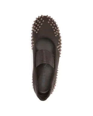 PUMA x LGN Mostro Neo Ballet studded sneakers - Brown - サムネイル4
