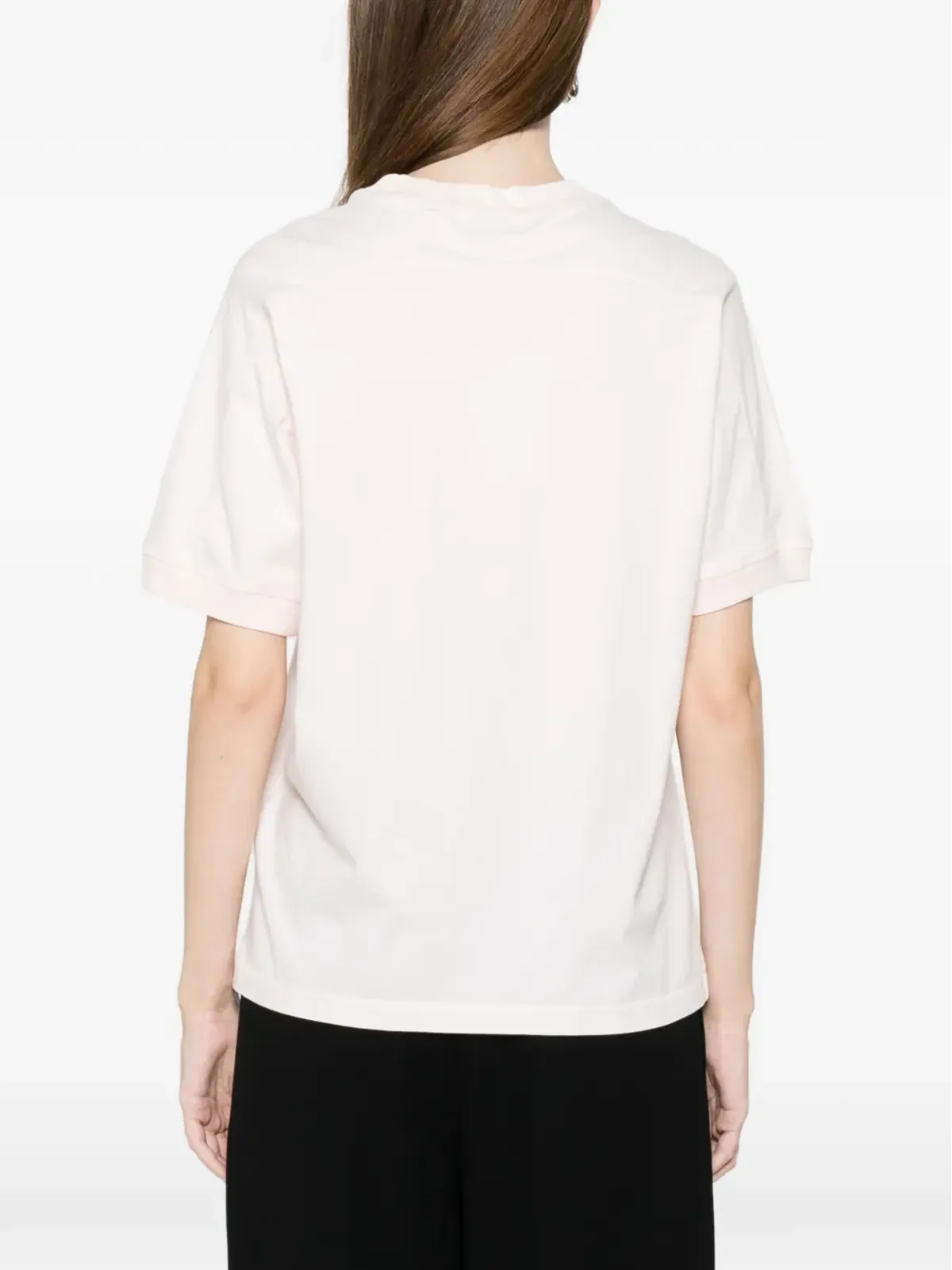 ANINE BING Jaylin クルーネック半袖Tシャツ - ピンク - 画像4