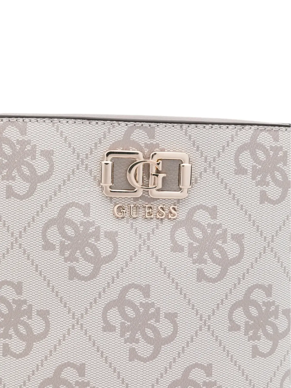 GUESS USA Karnillaパターンのトップハンドルトートバッグ - 画像3