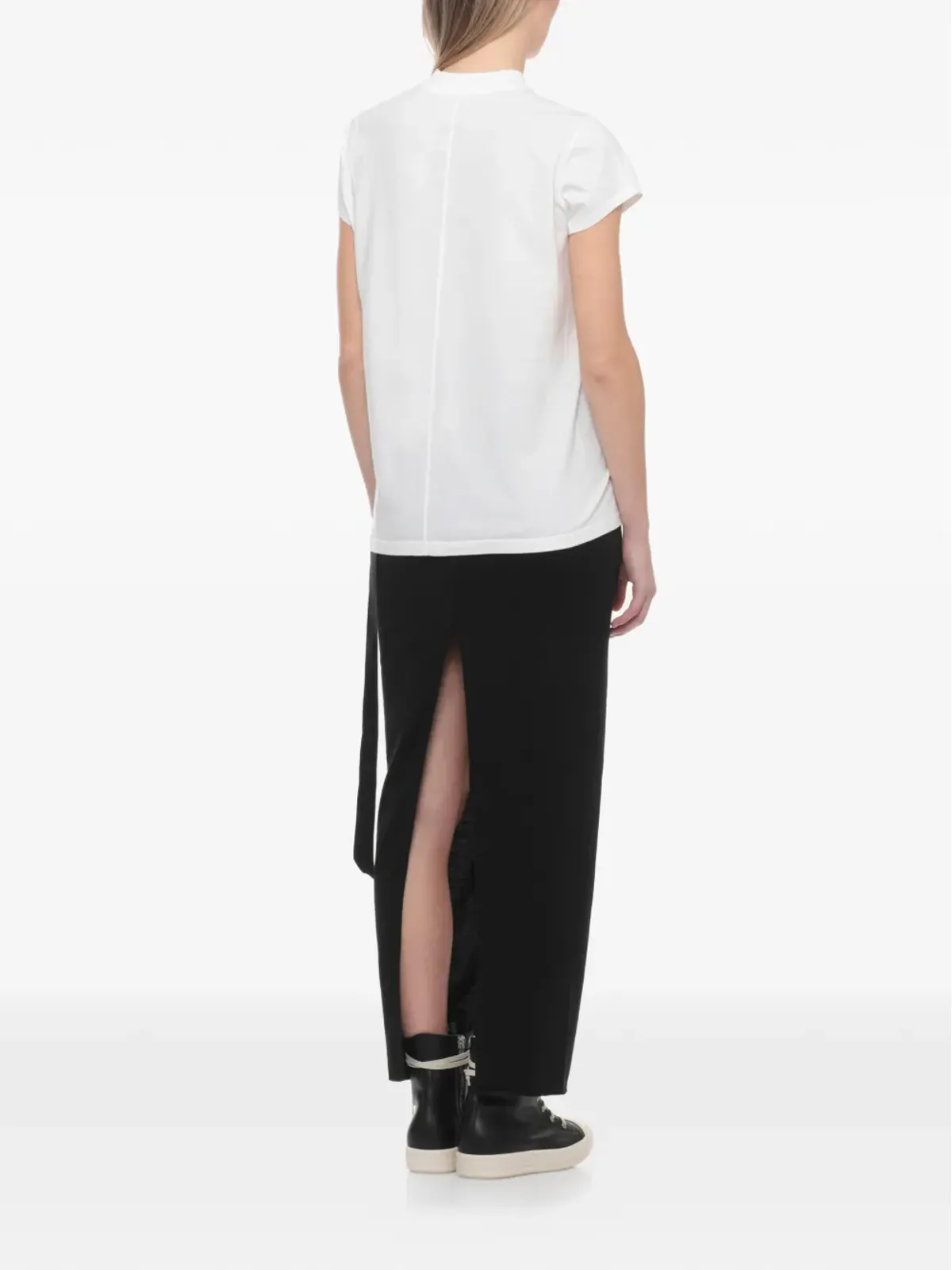Rick Owens DRKSHDW スモールレベル グラフィック 半袖Tシャツ - 画像4