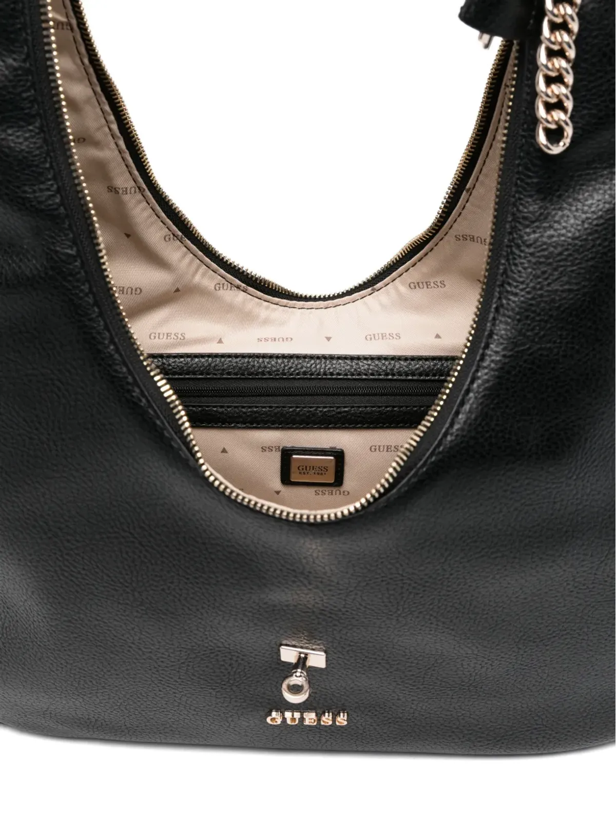 GUESS USA ブルック チェーンチャーム トートバッグ - 画像4