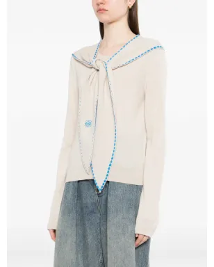 LOEWE スカーフニットトップ - サムネイル3