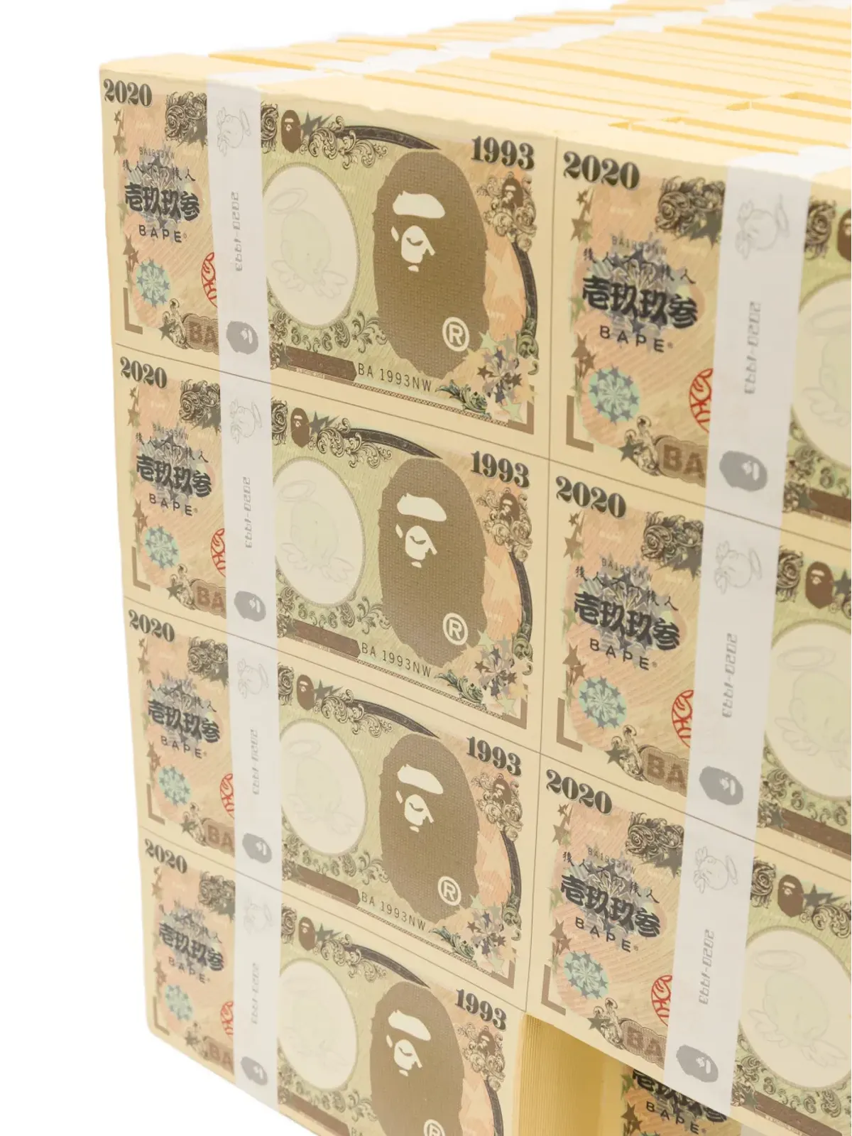 A BATHING APE® 銀行券プリントチェア - 画像3
