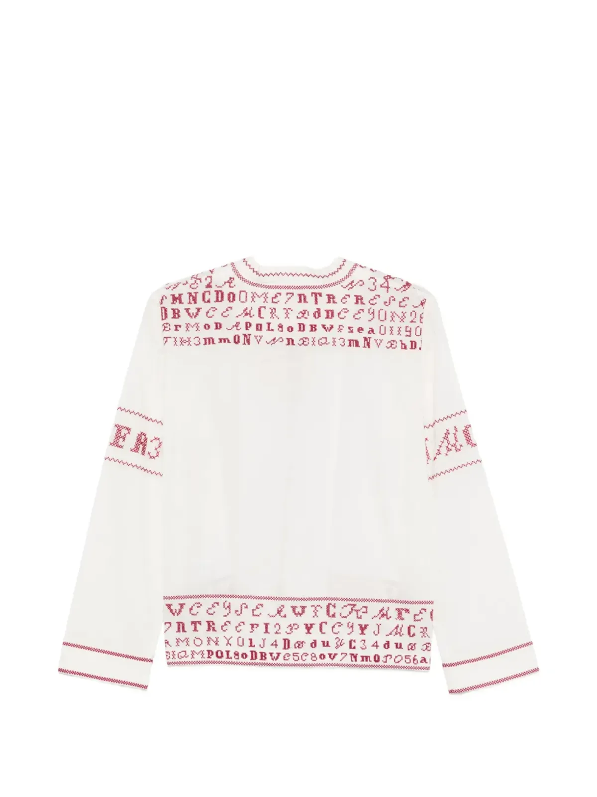 Sea embroidery pyjama set - White - 画像2