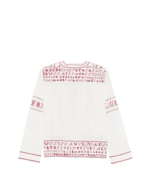 Sea embroidery pyjama set - White - サムネイル2