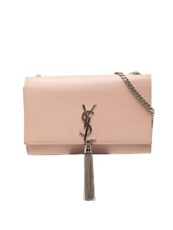 Saint Laurent Pre-Owned Saint Laurent Vintage 2017 モノグラム Kate Tassel クロスボディバッグ ピンクの商品画像