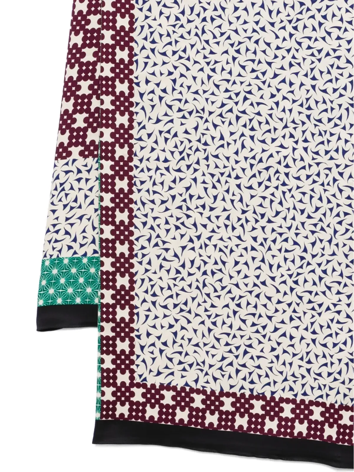 DRIES VAN NOTEN パターン柄スカーフ - 画像3