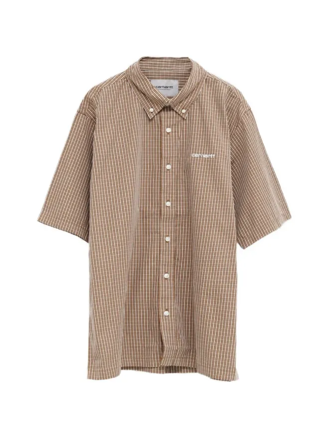 Carhartt WIP Carhartt WIP グロフ チェックシャツ ブラウンの商品画像
