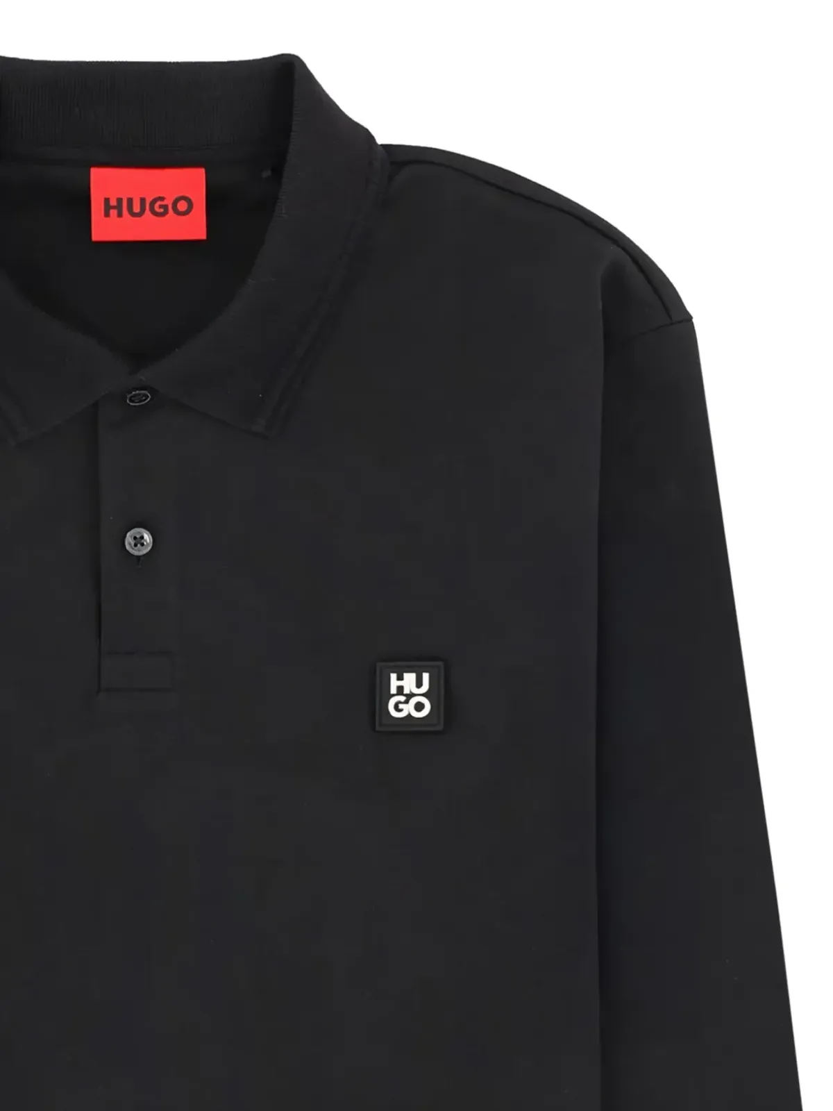 HUGO 長袖ポロシャツ - 画像2