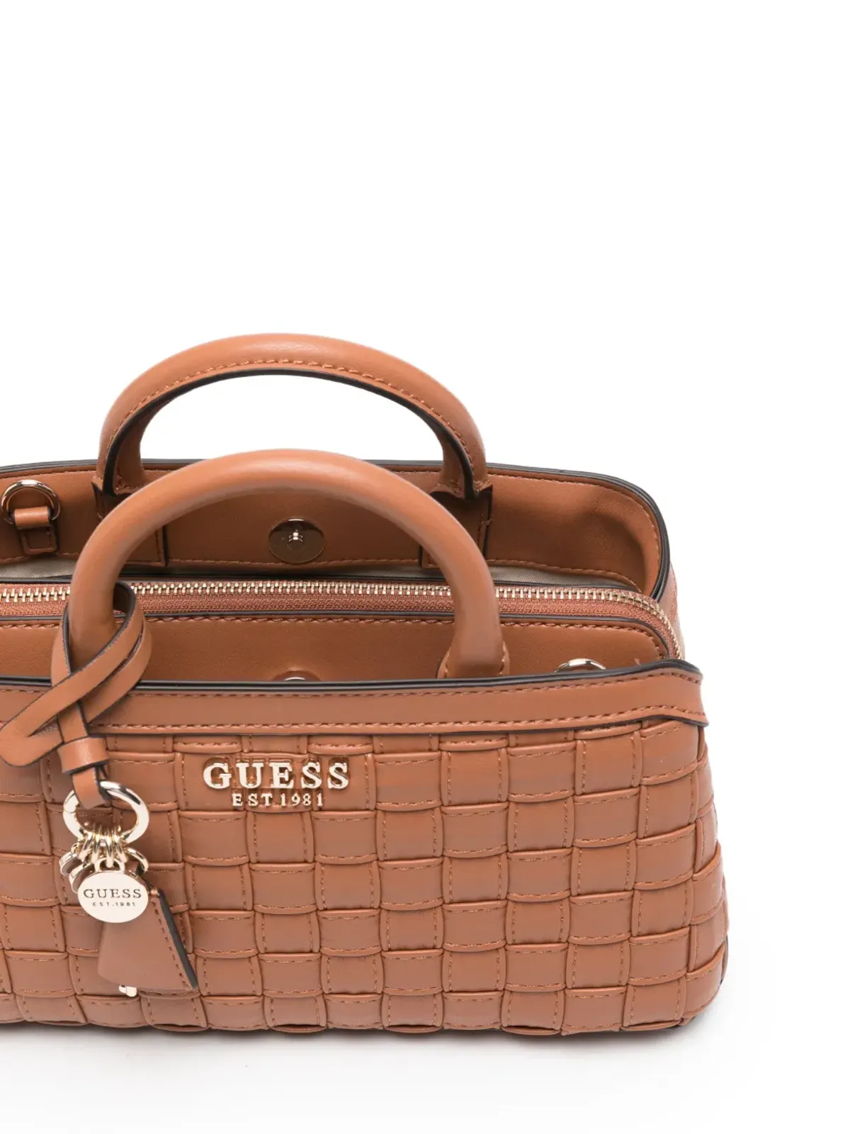 GUESS USA サンディ織地トートバッグ - 画像4