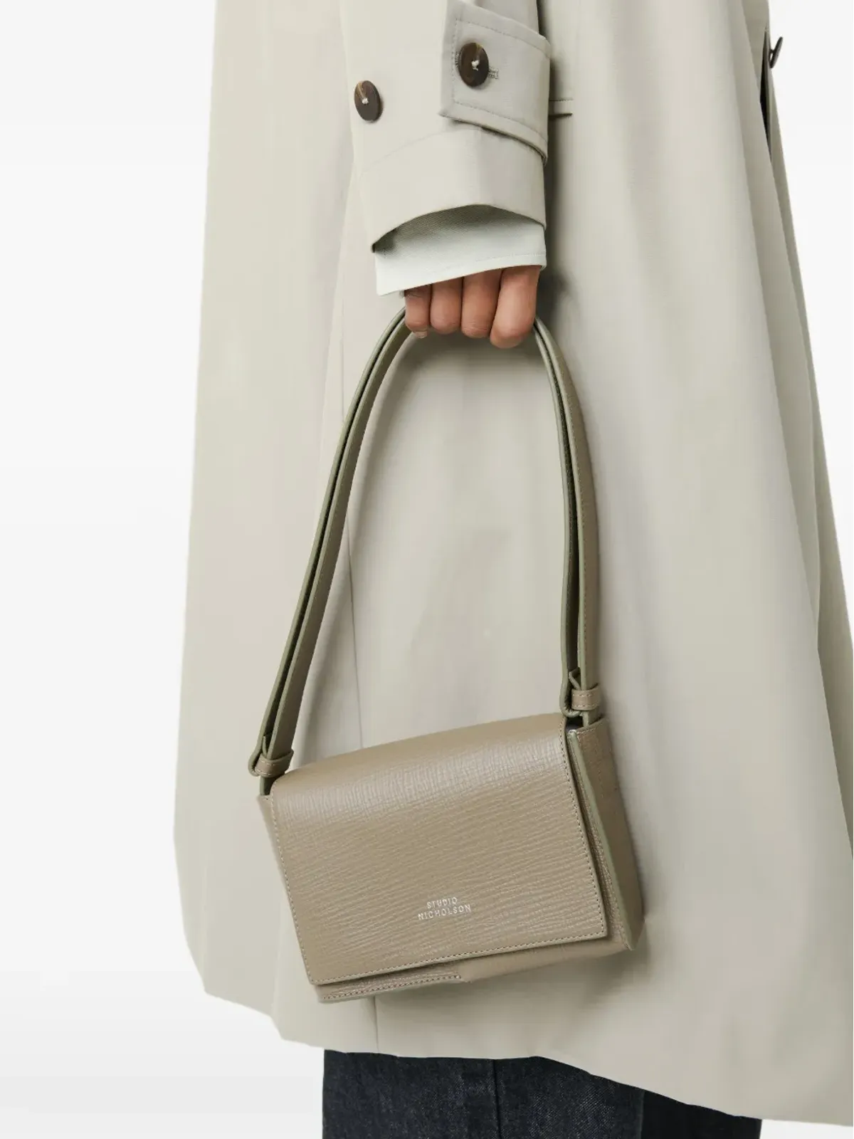 Studio Nicholson Meshi shoulder bag - Neutrals - 画像2