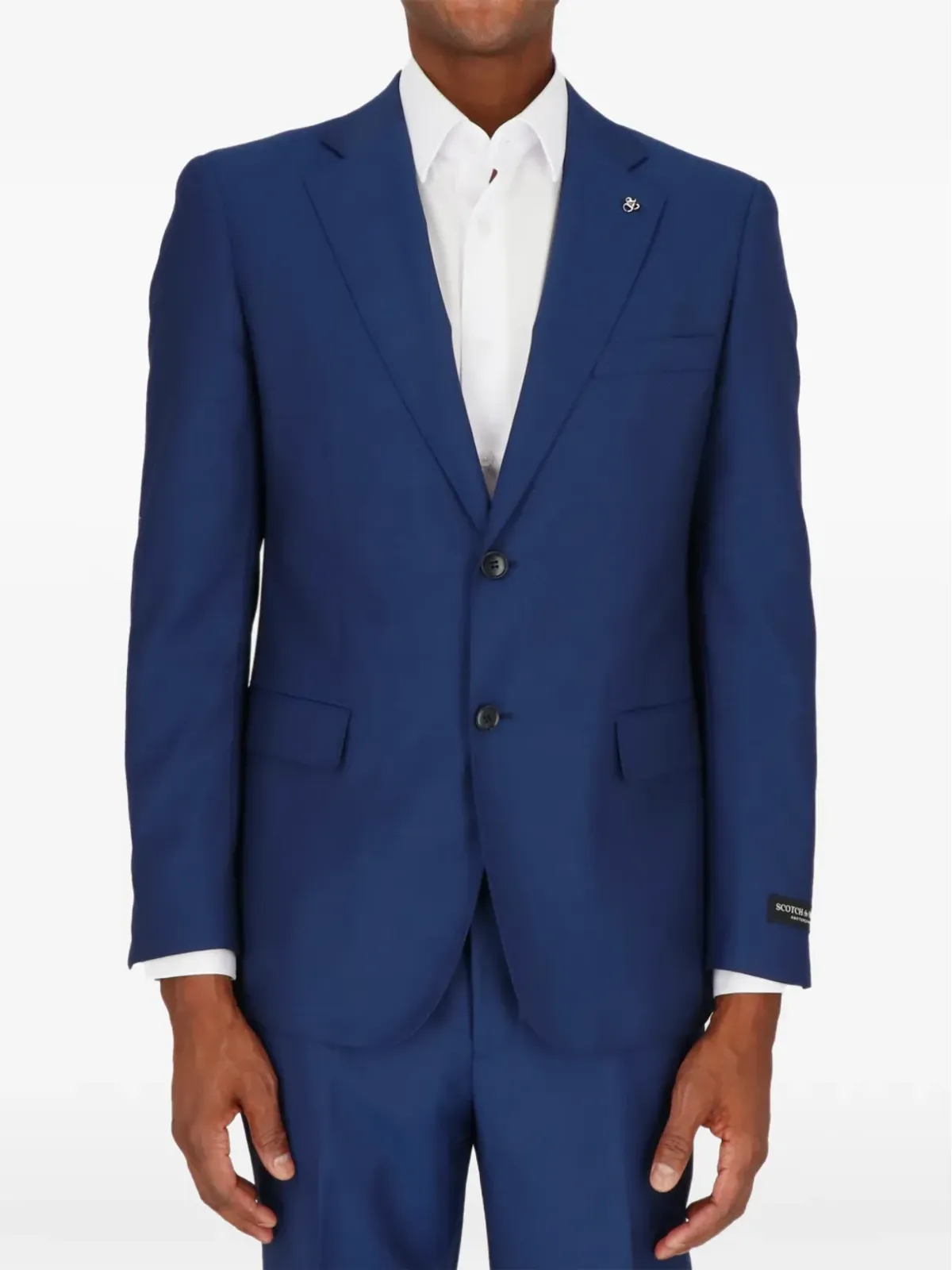Scotch & Soda テーラードスーツ ブルー - 画像3