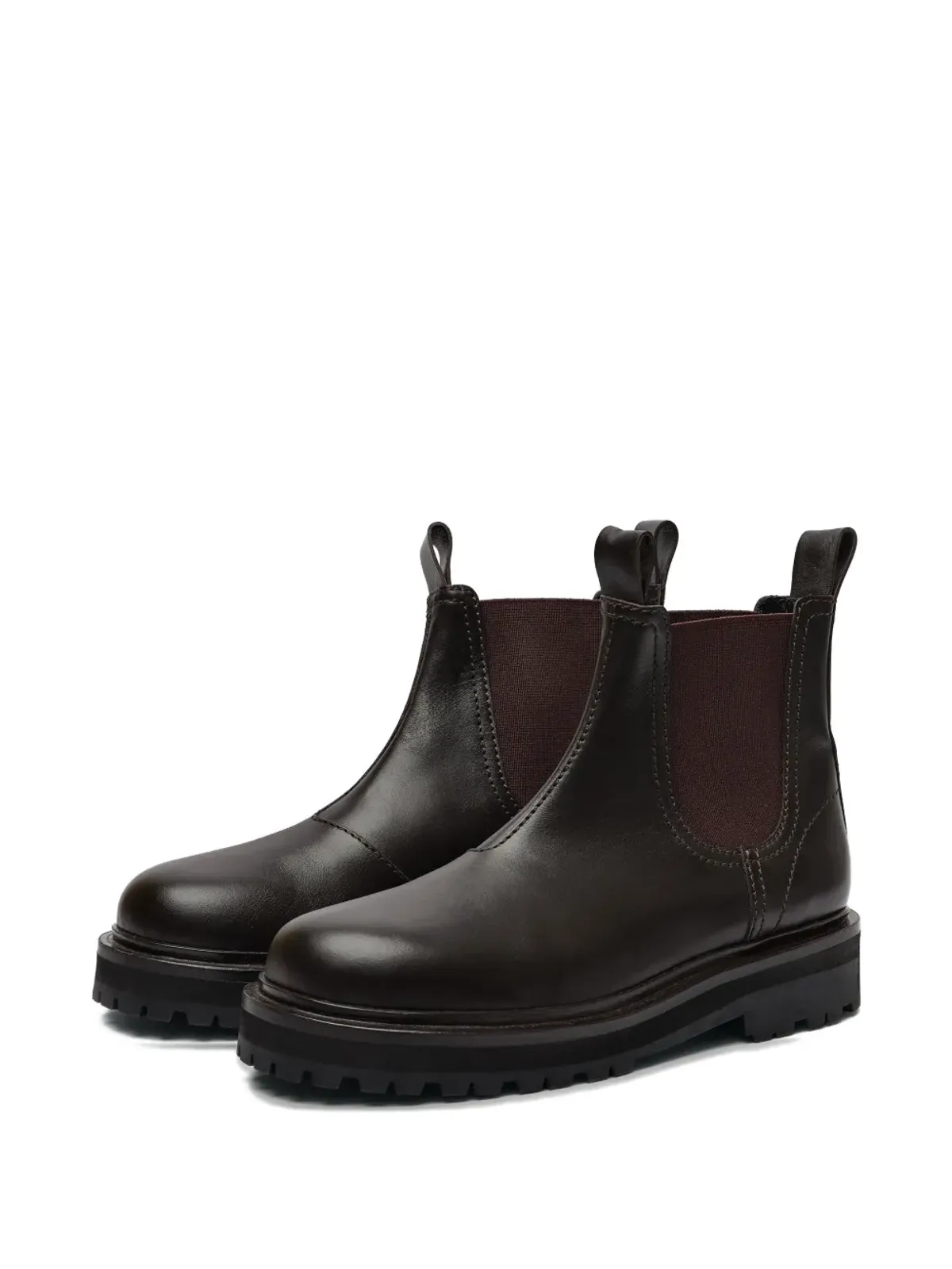 Studio Nicholson Kick leather boots - Brown - 画像2