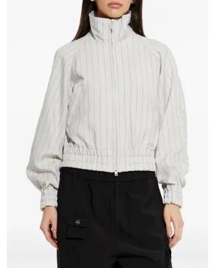 Y-3 ストライプ柄ジップアップジャケット - サムネイル3