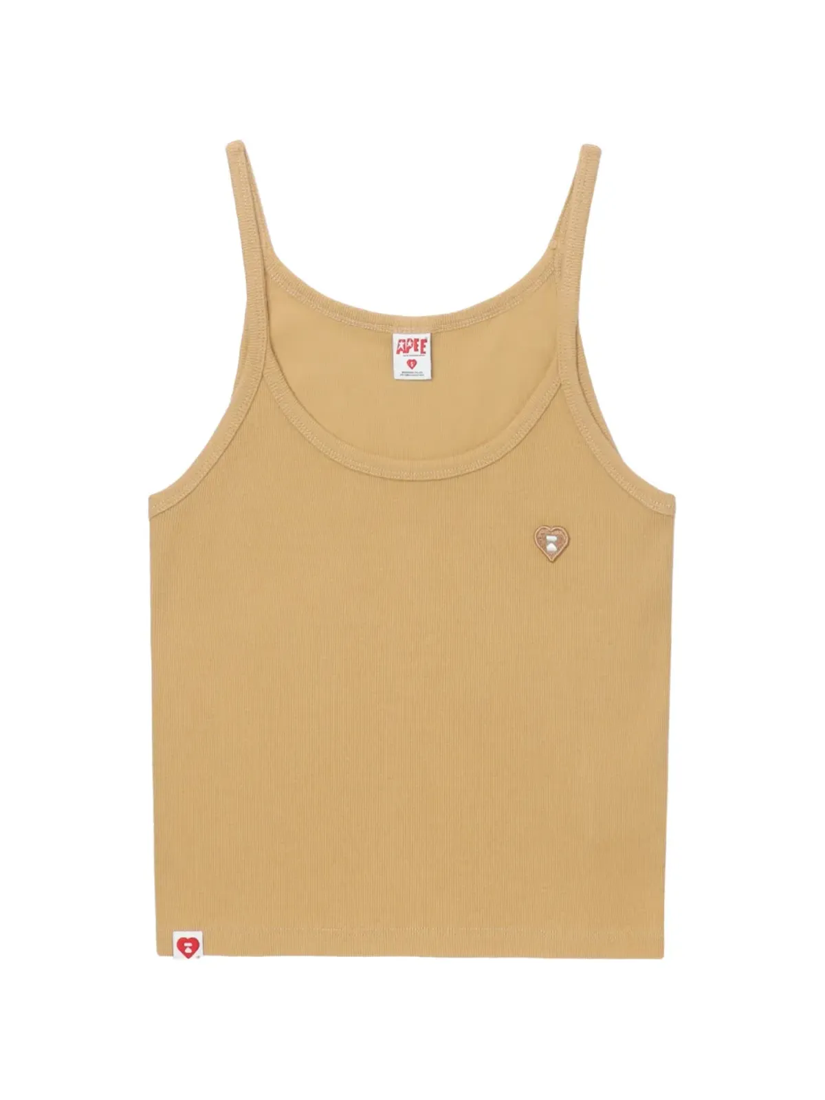 APE E by A BATHING APE ハートモチーフトップ - 画像1