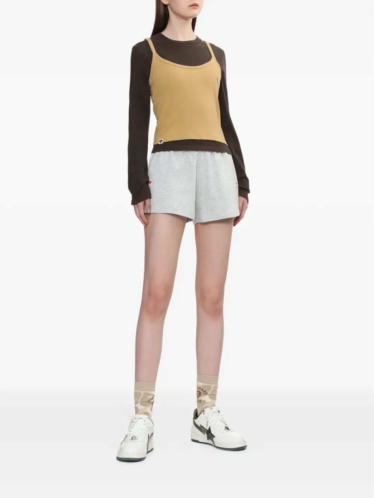 APE E by A BATHING APE ハートモチーフトップ - 画像3