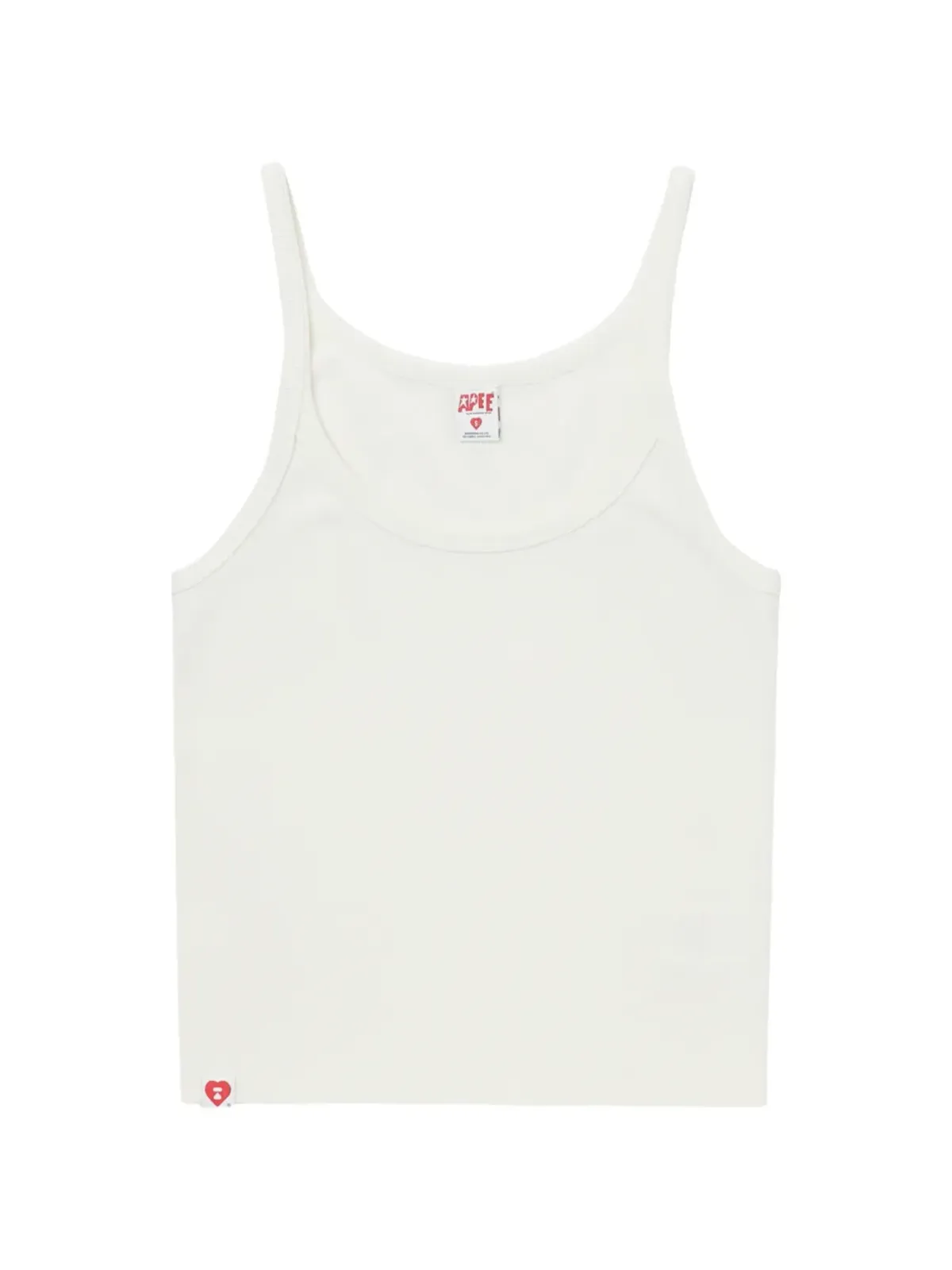 APEE™ by *A BATHING APE® スパゲッティストラップトップ - 画像1