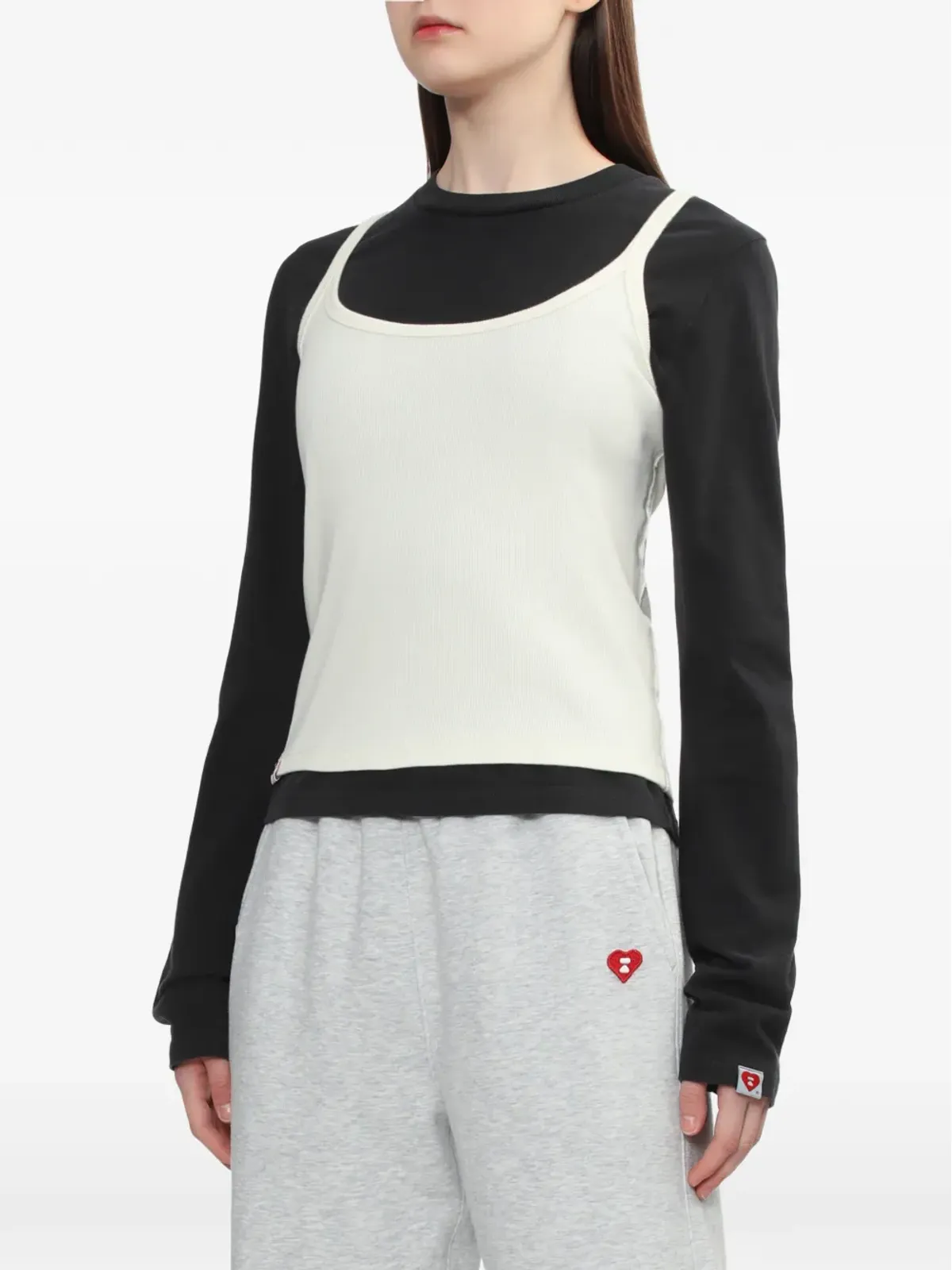 APEE™ by *A BATHING APE® スパゲッティストラップトップ - 画像4