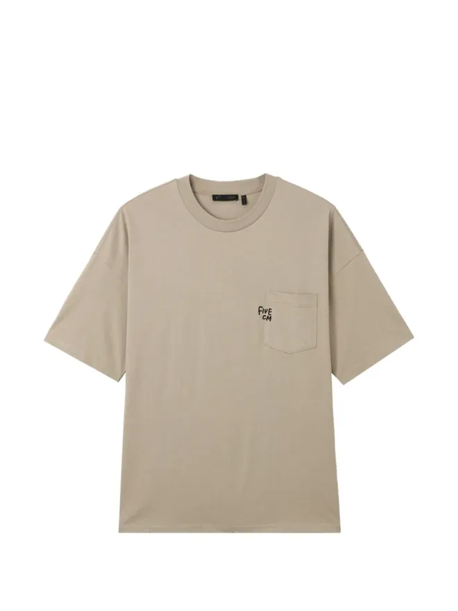 FIVE CM FIVE CM ベージュ系チェストポケットTシャツの商品画像