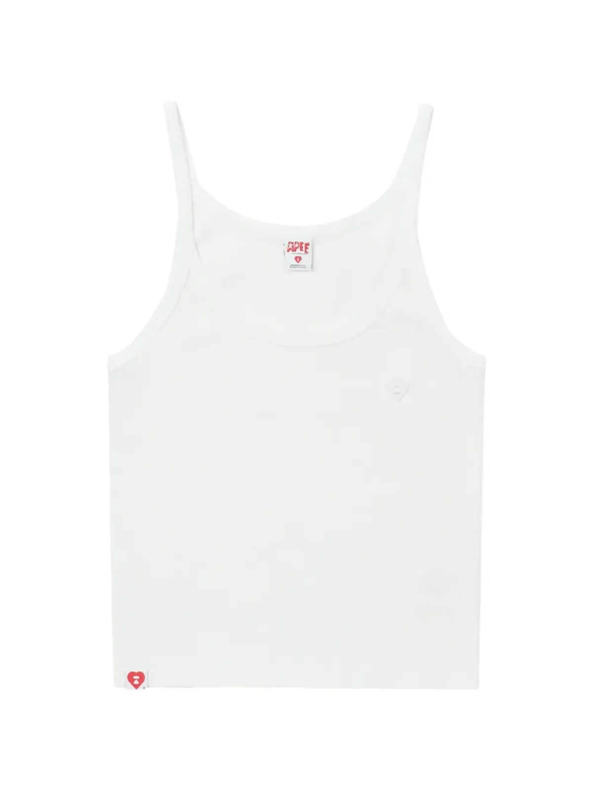 APEE™ by *A BATHING APE® ロゴトップ - White - 画像1