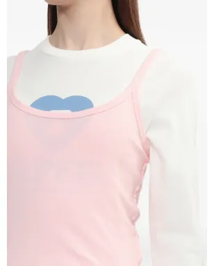 APEe by A BATHING APE リブニット ノースリーブトップ - サムネイル5
