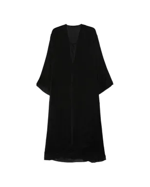 BONDI BORN Cremona tie-detail cover-up - Black - サムネイル2