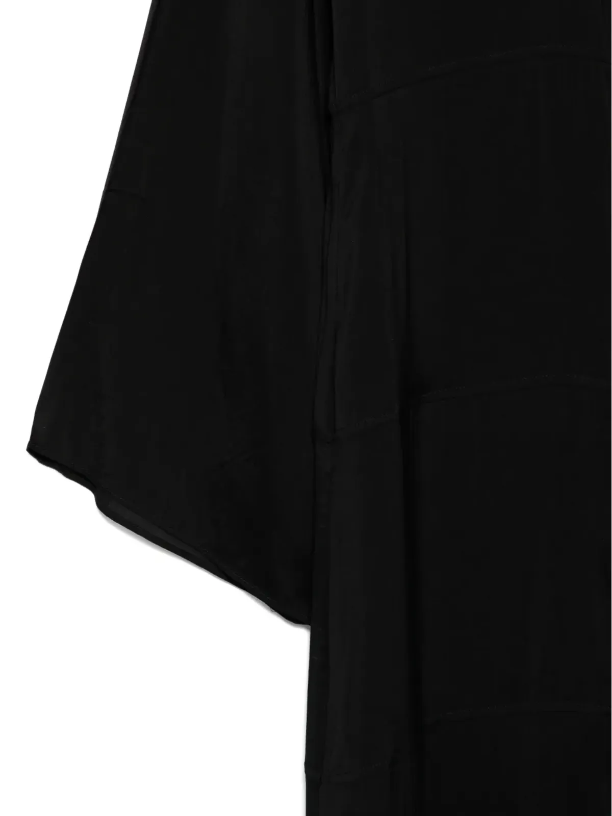 BONDI BORN Cremona tie-detail cover-up - Black - 画像3