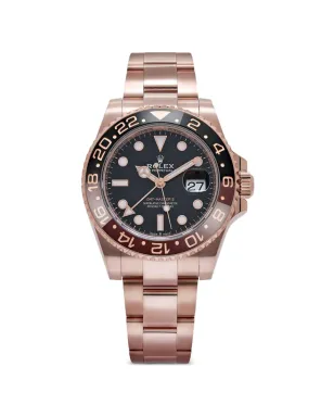 Rolex GMT-Master II Root Beer 日付窓 40mm ウォッチ - ピンク - サムネイル1