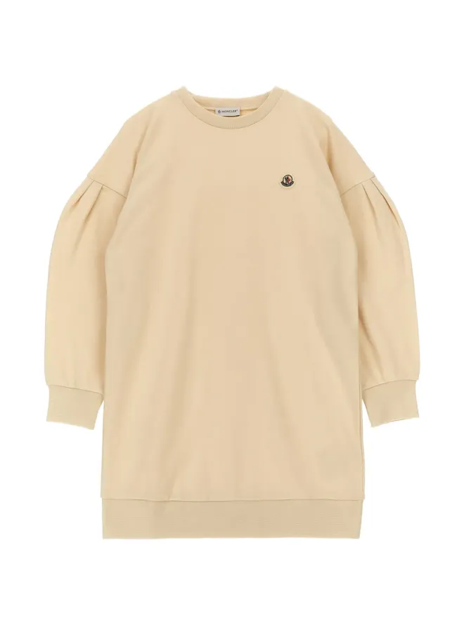 Moncler Enfant Moncler Enfant プリーツスリーブ スウェットシャツドレスの商品画像