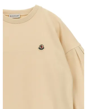 Moncler Enfant プリーツスリーブ スウェットシャツドレス - サムネイル3