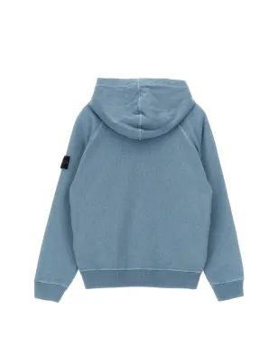 Stone Island Junior ロゴバッジ長袖フーディー - サムネイル2