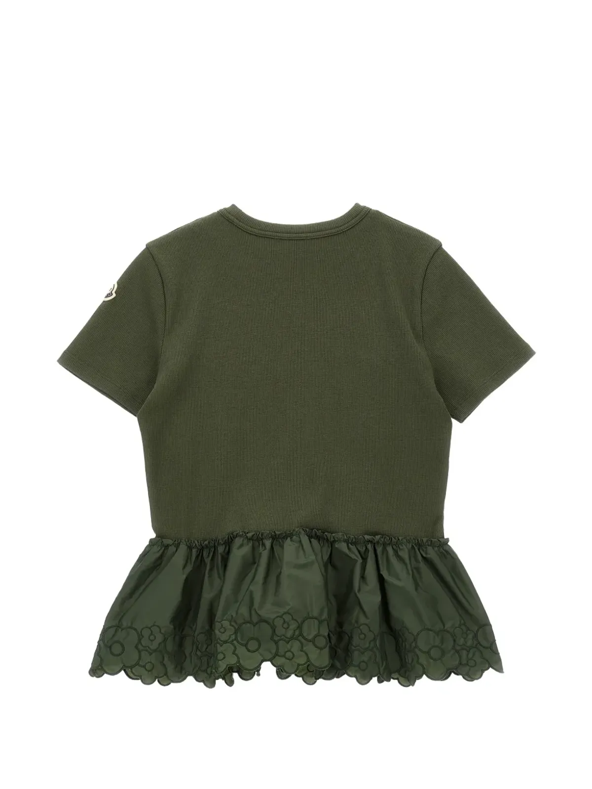 Moncler Enfant フリル付きTシャツ - 画像2