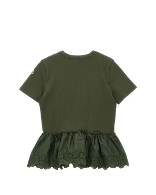 Moncler Enfant フリル付きTシャツ - サムネイル2