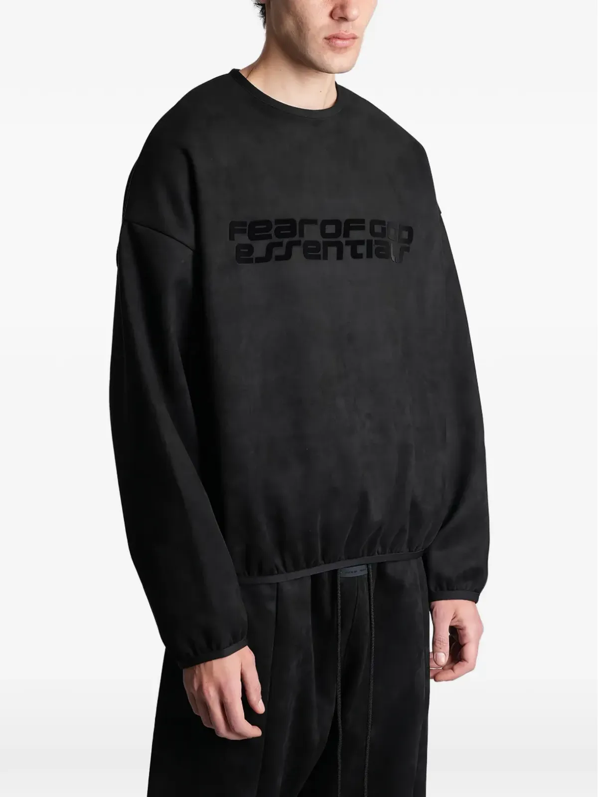 FEAR OF GOD ESSENTIALS ロゴプリント長袖スウェットシャツ - 画像3