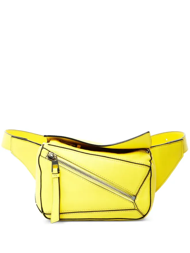 Loewe Pre-Owned Loewe Pre-Owned ミニ Pazzle ジップド ベルトバッグの商品画像