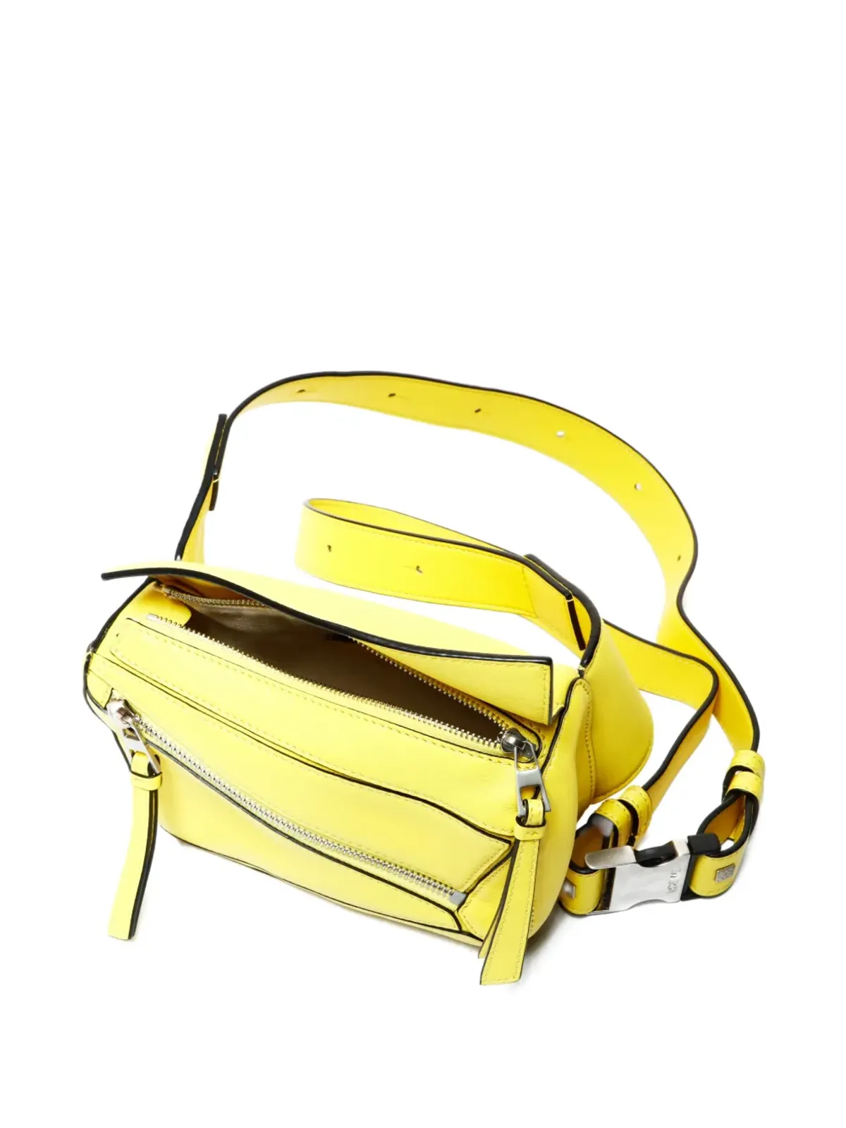 Loewe Pre-Owned ミニ Pazzle ジップド ベルトバッグ - 画像3