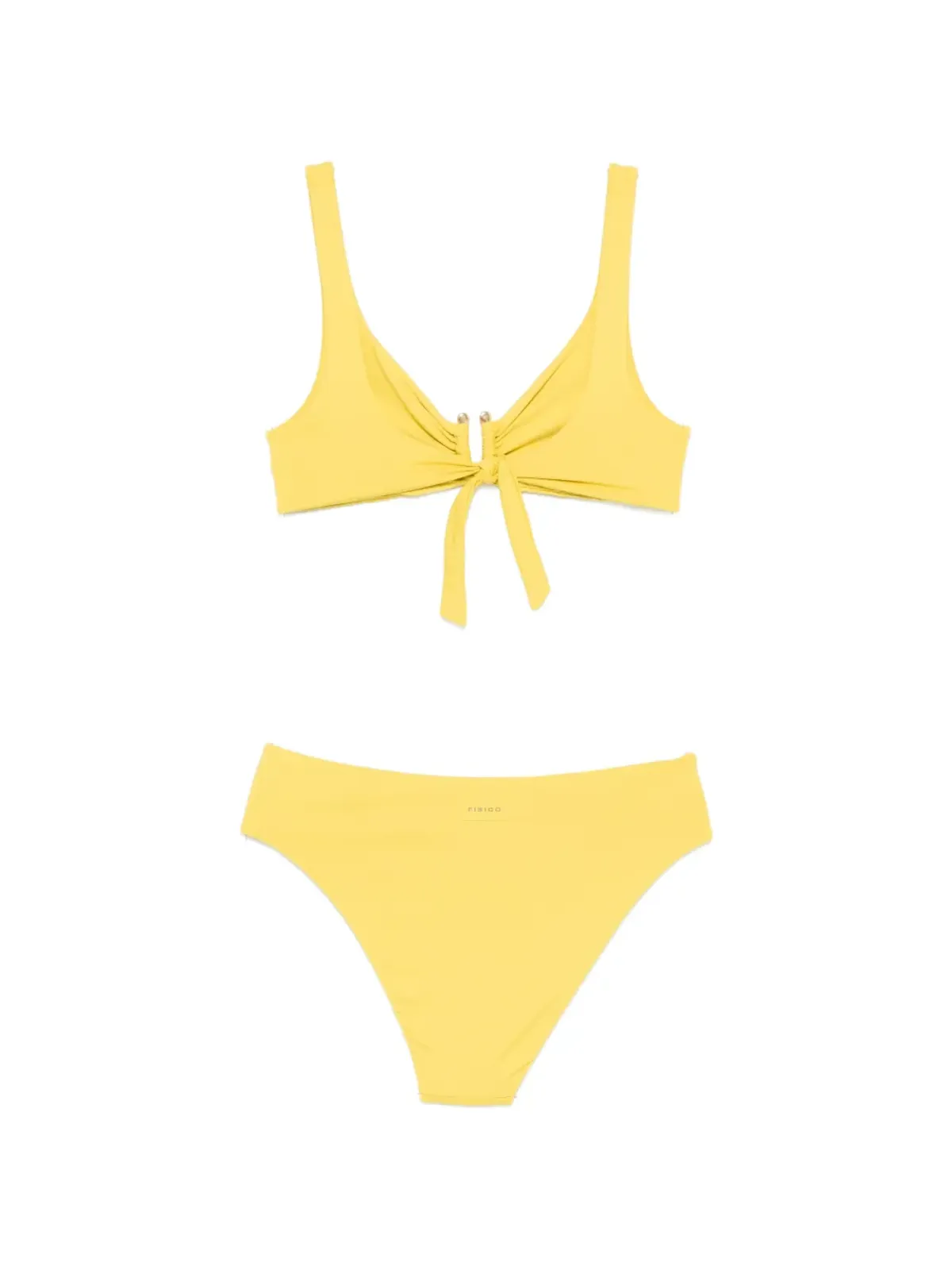 Fisico リングノット ブラジエール スリップ - Yellow - 画像2